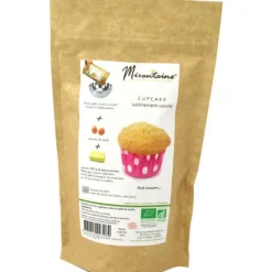 New MIRONTAINE Cupcakes BIO Nature Vanillé 250g