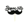 Online PATISDECOR Décor Bonne Fête Moustache sur Pic (x2) Patisdécor