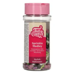 Best FUNCAKES Décoration en Sucre mélange Halloween 65 g