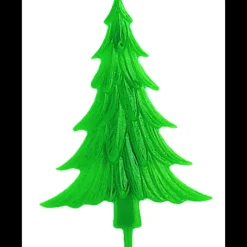 Best CUISINEADDICT Décors Bûche Sapin Plat Vert (x100)