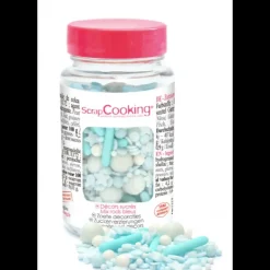 Hot SCRAPCOOKING Décors en Sucre Mélange Rods Bleu 70 g