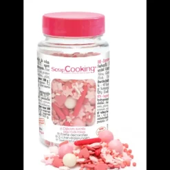 Outlet SCRAPCOOKING Décors en Sucre Mélange Rods Rose 70 g