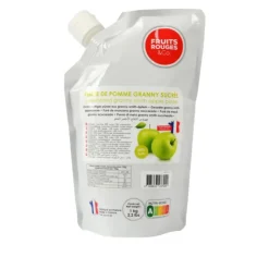Clearance FRUITS ROUGES & CO DLUO Dépassée Purée de Pomme Verte Granny Smith 1kg