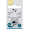 New WILTON Douille Pâtissière Etoile Ouverte n°018