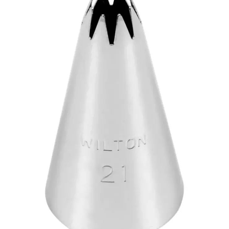 New WILTON Douille Pâtissière Etoile Ouverte n°021