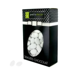 Best PATISDECOR Dragées Chocolat Coloris Blanc 500 g Patisdécor