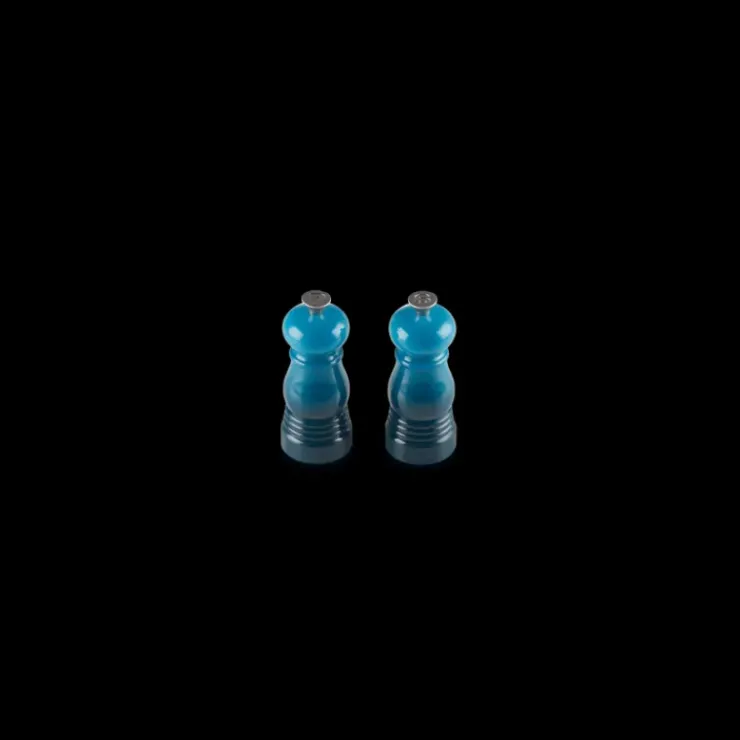 Best LE CREUSET Duo Moulin à Poivre et à Sel Deep Teal 11 cm