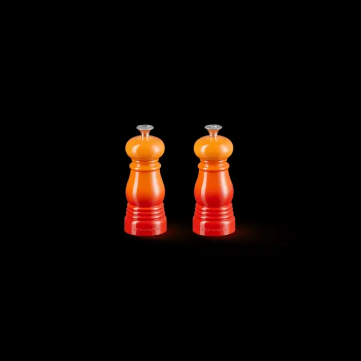 Hot LE CREUSET Duo Moulin à Poivre et à Sel Volcanique 11 cm