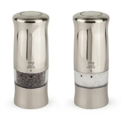 Hot PEUGEOT Duo Moulin à Poivre et Sel Electrique Zeli 14 cm