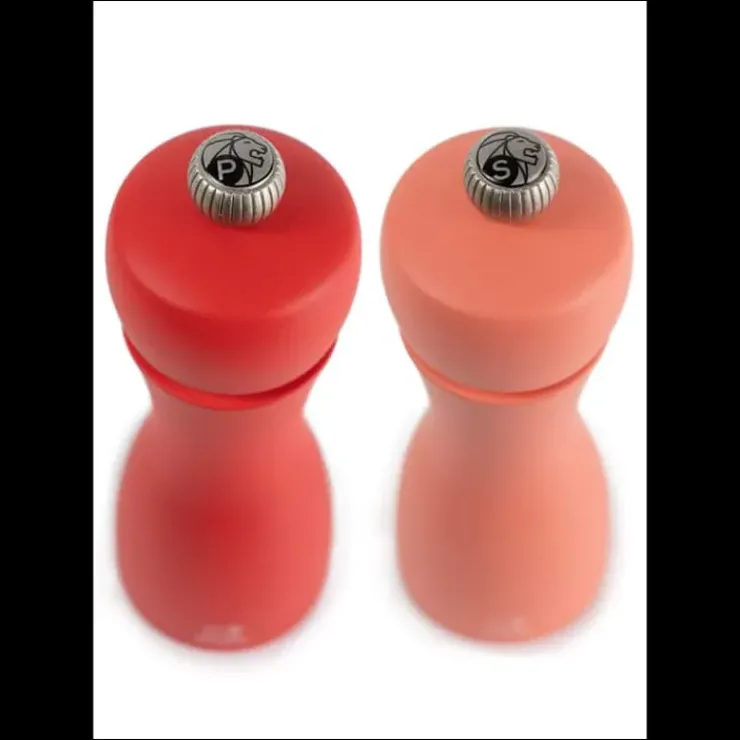 Hot PEUGEOT Duo Moulin à Poivre et Sel Tahiti Feu 15 cm