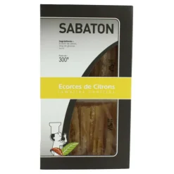 New SABATON Ecorces Citron Confit en Lamelles 150 g (x2)