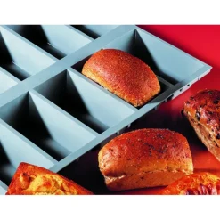 Best DE BUYER Elastomoule à Cake - 9 empreintes 30 x 17,6 cm - Silicone