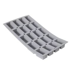 DE BUYER Elastomoule mini-Cakes - 20 empreintes 30 x 17,6 cm - Silicone