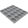 Clearance DE BUYER Elastomoule mini-Madeleine - 20 empreintes 21 x 17,6 cm - Silicone