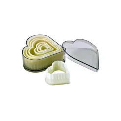 Clearance MALLARD FERRIERE Emporte Pièce Coeur Cannelé Polyglass (x7)