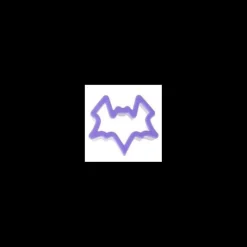 Clearance WILTON Emporte Pièce Inox Chauve-Souris Bord Epais Violet