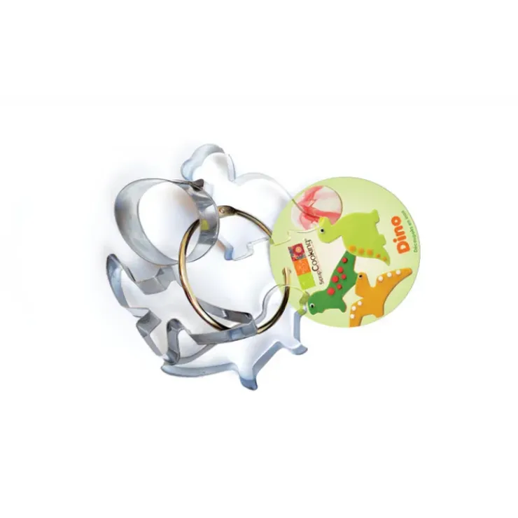 Clearance SCRAPCOOKING Emporte-Pièce Dinosaure Inox x4