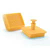 IBILI Emporte-Pièce Plastique Petit Beurre 7 x 5,5 cm avec Poussoir