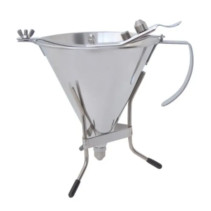 Best DE BUYER Entonnoir à piston KWIK PRO Inox 1.5 L