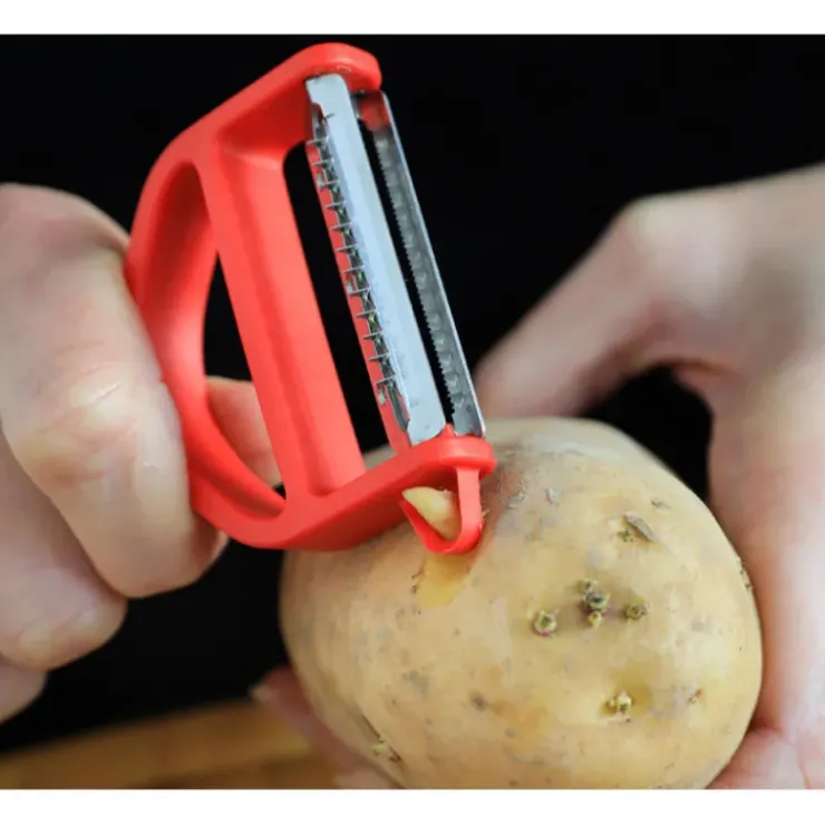 OPINEL Eplucheur en Bois Rouge T-duo