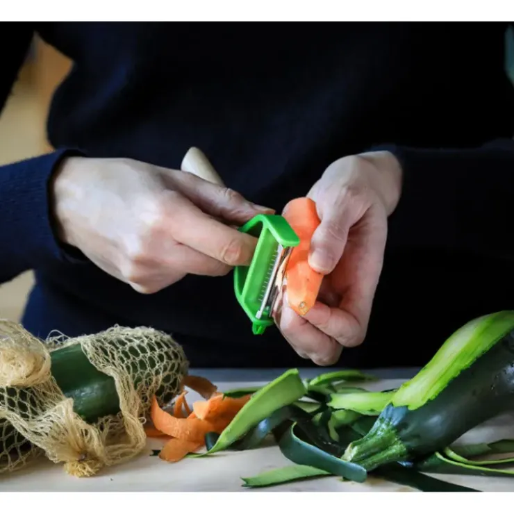 Clearance OPINEL Eplucheur en Bois Vert T-duo