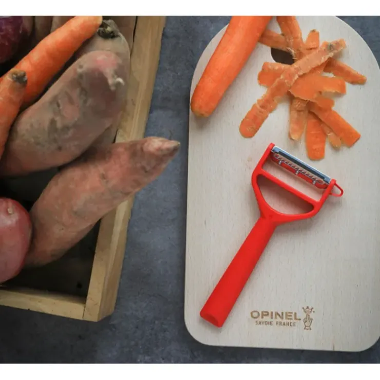 Outlet OPINEL Eplucheur en Polymère Rouge T-duo