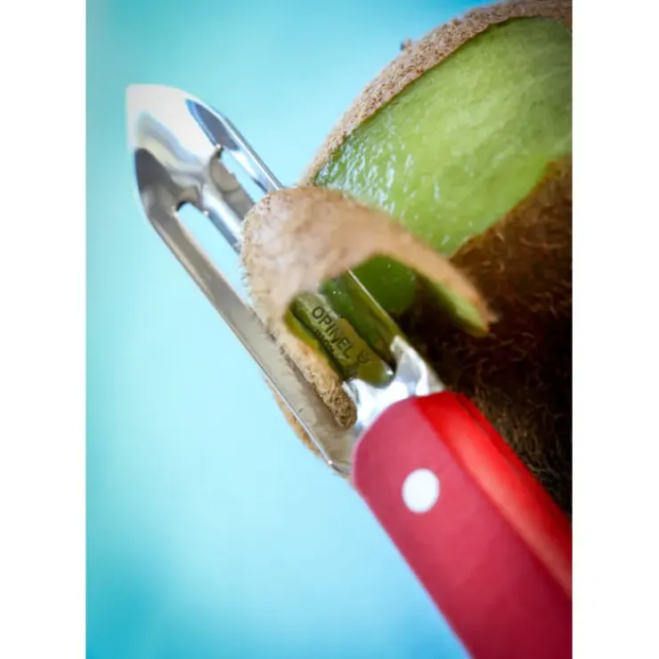 Hot OPINEL Eplucheur Microdenté N°115 Rouge
