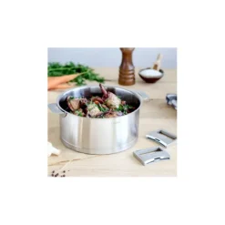 Hot CRISTEL Faitout Ø 24 cm Strate Amovible Inox