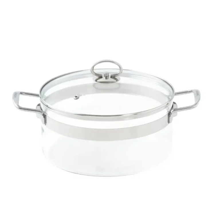 Online MASTRAD Faitout en Verre avec Couvercle 24 x H 12 cm Belissam