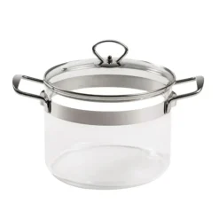 Discount MASTRAD Faitout en Verre avec Couvercle 20 x H 15 cm Belissam