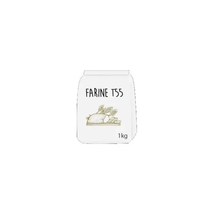 Outlet CUISINEADDICT Farine T55 Blé Epi Bleu 1kg