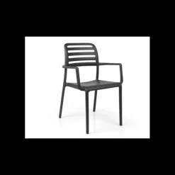 Sale NARDI Fauteuil en Polypropylène Costa Bistrot Anthracite
