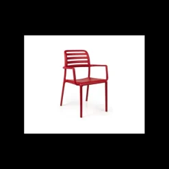 New NARDI Fauteuil en Polypropylène Costa Bistrot Rouge