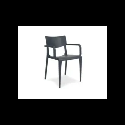 EZPELETA Fauteuil en Polypropylène Town Anthracite