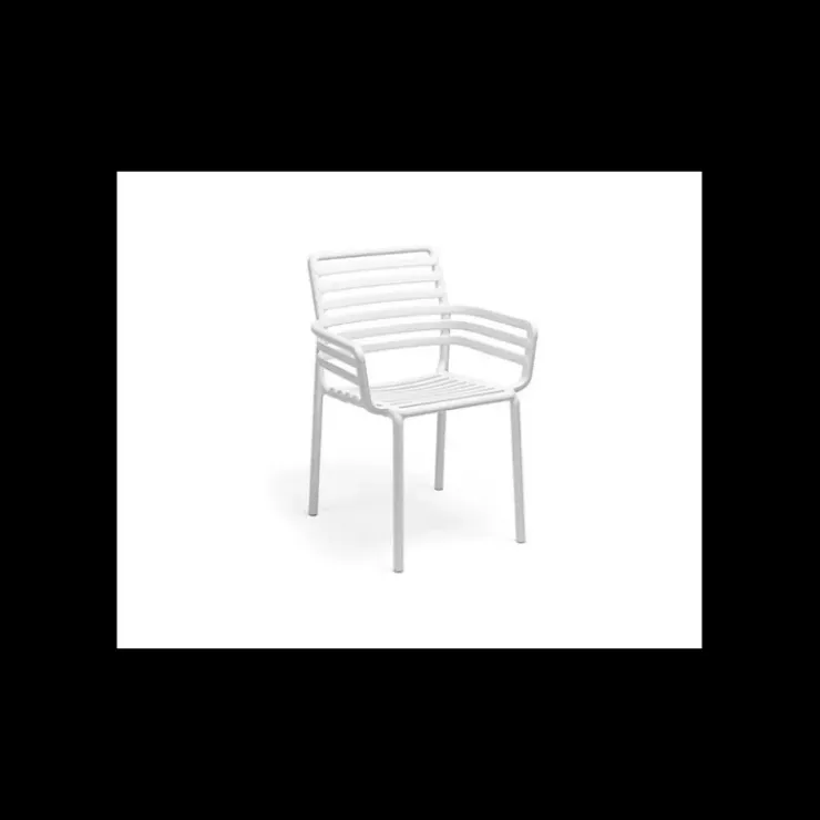 Clearance NARDI Fauteuil en Résine Doga Blanc