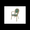 Sale LYROSE Fauteuil Tressé Bamboo Vert et Crème