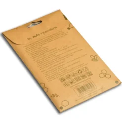 New NUTS Feuille Emballage Alimentaire Cire Abeille (x5)