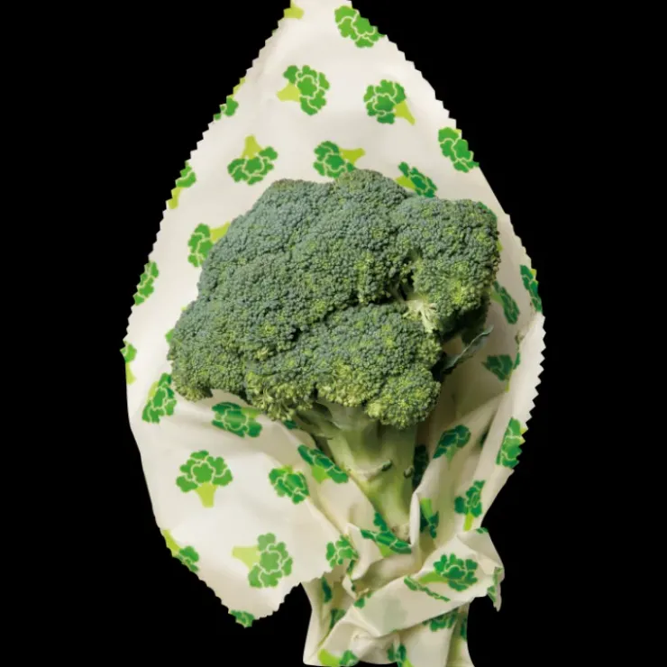 New NUTS Feuille Emballage Alimentaire Cire Abeille (x5)