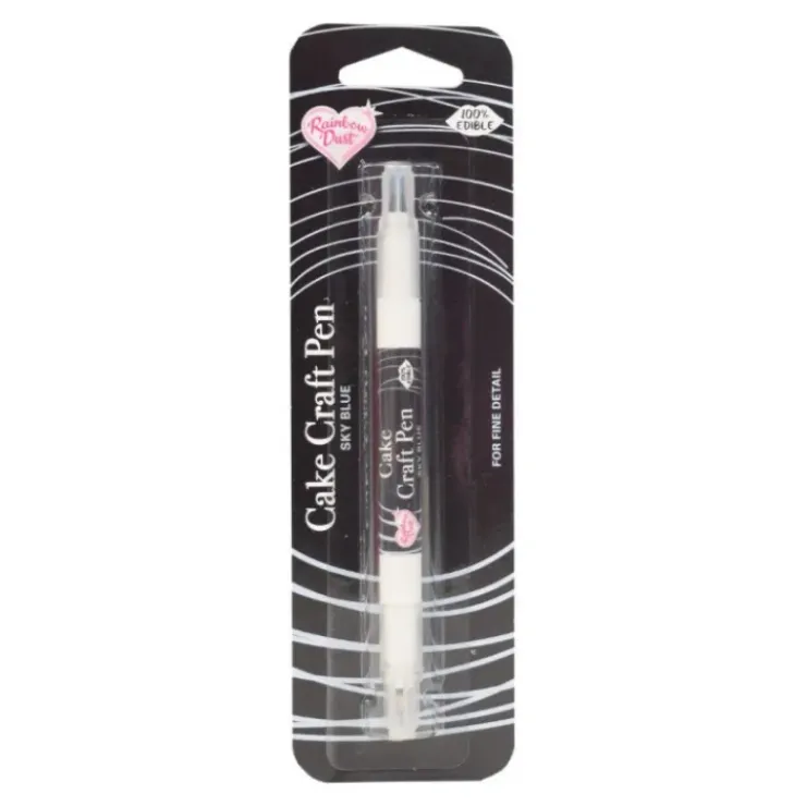 Hot RAINBOW DUST Feutre alimentaire Bleu ciel double mines