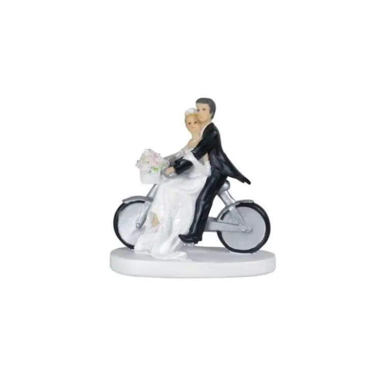 Best MALLARD FERRIERE Figurine Mariage Couple à Vélo 13 cm (x2)