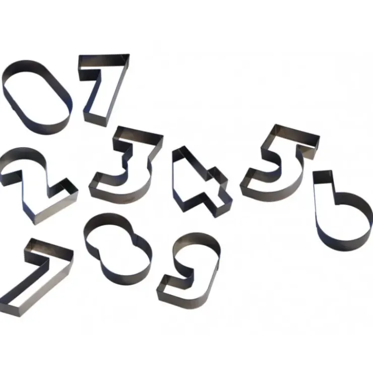 New GOBEL FIN DE SERIE Chiffre inox 7 Moule-Découpoir 100 mm