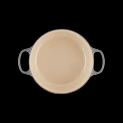 Clearance LE CREUSET FIN DE SERIE Cocotte en Fonte Ronde 26 cm Flint Signature