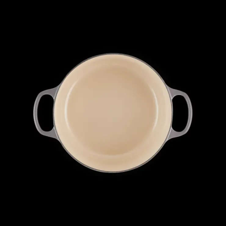 Clearance LE CREUSET FIN DE SERIE Cocotte en Fonte Ronde 26 cm Flint Signature