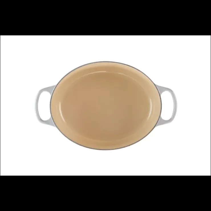 Outlet LE CREUSET FIN DE SERIE Cocotte en fonte Ovale 29 cm Mist Grey Signature