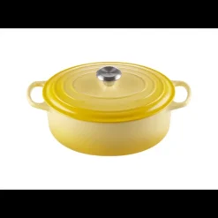 Hot LE CREUSET FIN DE SERIE Cocotte en fonte Ovale 31 cm Soleil Signature
