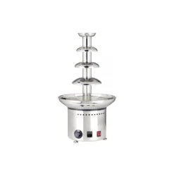 Discount CUISINEADDICT FIN DE SERIE Fontaine à Chocolat Professionnelle GM 60 Inox 4 Cascades