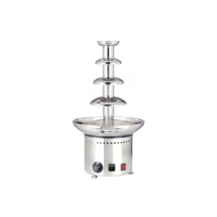 Discount CUISINEADDICT FIN DE SERIE Fontaine à Chocolat Professionnelle GM 60 Inox 4 Cascades