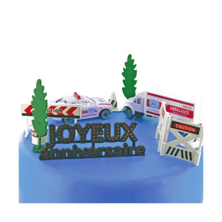 Sale GATODECO FIN DE SERIE Kit Décor Gâteau Urgences (7 pièces)