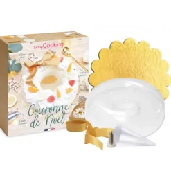 Outlet SCRAPCOOKING FIN DE SERIE Kit Gâteau Couronne de Noël