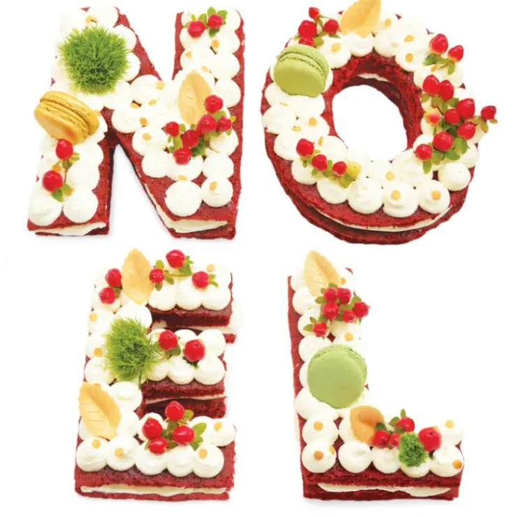 Outlet SCRAPCOOKING FIN DE SERIE Kit Letter Cake Noël